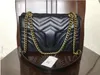 Bolsos de diseñadores Bolso de hombro para mujeres Marmont bolsos Messenger Totes Louise Fashion Viuton Metallic Handbags Classic Vutton Crossbody Clutch bonito