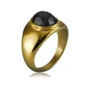 Cluster Ringe Luxus Designs Große Kristall Stein Finger Für Frauen Böhmische Gold Farbe Edelstahl Männer Schmuck Zubehör Anillos