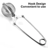 Top Quality Tea Infuser Stainless Steel Sphere Mesh Tea Strainer Coffee Herb Spice Filter Diffuser Handle Tea Ball