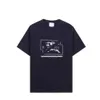 T-shirts pour hommes Designer Pack T-shirt de luxe pour hommes Été Col rond Absorbant la transpiration Manches courtes Extérieur Respirant Coton Imprimé Mode Chemise Eurocode s-2xl