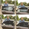 NYA 2st CAR SUNSHADE BIL STYLING AITAGORER SUN SIDA Fönster Skugga Gardin Bakfönster Täck UV -skydd Sunshade Visor