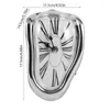 Horloges murales Design moderne horloge de fusion Salvador Dali montre fondue pour la maison bureau Table décor décoration cadeau d'anniversaire