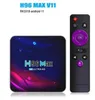 H96 MAX V11 Android 11 TV Box RK3318 2G 16G/4G 32G/4G 64G Bluetooth 4.0 Google 4K Smart 2.4G 5G WiFi 미디어 플레이어 대 HK1 Max