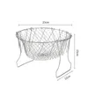 1st Multi Functional Folding Steam Washing Filter French Chef's Basket Underwater Appliance Magic Basket Basket Filter Net Net Net Net Net Net Net Net Net