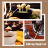 Dinnerware Sets 12Pcs Barbecue Skewers BBQ Dog Forks Marshmallows Sticks Cheese Fondue Chocolate