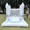 13x8x8ft White Bounce House Pour Soft Play Location Mini Château Gonflable 8x8ft Livraison Gratuite À La Porte Inclure Le Ventilateur