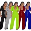 Calças de duas peças femininas Desgaste ativo Conjunto feminino Hipster High Street Solid Color Zipper Halve Stand Stand Collar Sporty Casualwaer