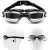 goggles Professional Swimming Goggles Swim Eyewear with Earplugs Nose Clip Waterproof Sile HD Adult Men women Swimming Glasses P230516