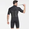 Wetsuits Drysuits SBART 2MM Neoprene Wetsuit Men Keep Warm Swimming Scuba Diving Bathing Suit Short Sleeve Triathlon Wetsuit for Surf Snorkeling 230515