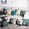 Pillow Case Nordic Printed Hugging Linen Household Goods Sofa Cushion Cover Without Core