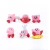 Anime Manga 48 Stück Anime Spiele Kirby Actionfiguren Spielzeug Rosa Cartoon Kawaii Kirby PVC Niedliche Figur Aktionsspielzeug Weihnachtsgeschenk für Kinder 230515