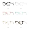 Reading Glasses Luxury Cat Eye Reading Glasses Women Fashion Transparent Green Eyeglasses Retro Female Eyewear Anti Blue Light Hyperopia 2 3.5 230516