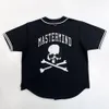 Modemärke Master Mind Japan Baseball Top Men's Skull Letter Offset Print MMJ Loose T-Shirt Designer Cotton Tops Men Tops Hiphop Streetwear