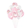 Decorazione del partito 10pcs Palloncino in lattice di cigno grazioso rosa bianco per decorazioni di nozze di compleanno Baby Shower Forniture a tema ragazza Globos