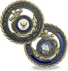 United States Marines Corps Guardia costiera Air Force Navy Core Values Challenge Coin Military Collector's Medallion