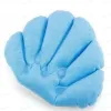 Soft Bathroom Pillow shower caps Home Comfortable Spa Inflatable Bath Cups Shell Shaped Neck Bathtub Cushion Accessories