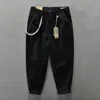 Men's Pants HIQOR Brand Overalls Man Cargo Pants Fashion Mens Cargo Casual Solid Trousers Pocket Sling Design Vintage Hip Hop Streetwear Men 230516