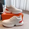 Lyxig giga sneakers designer skor mode män kvinnor ökar fritidsplattformen tränare gummiläder mjuka bekväma skor storlek 35-46