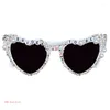 Sunglasses Bride To Be Heart Shape Frame Glasses For Girls Taking Po Tools