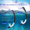 Дайвинговые маски профессиональные подводные плавания маски для подводного плавания для взрослых силиконовой юбки Антифог очки для бассейна оборудование для бассейна 230515