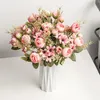 Fleurs décoratives mariage simple élégant de bouquet de fleur nuptiale pour l'anniversaire