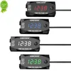 Ny vattentät motorcykelvoltmeter DC 12V LED Digital Display Voltmeter spänningspanelmätare för elektromobil motorcykelbil 87he