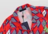LUXE Designers Chemises Hommes Mode Tiger Lettre V chemise de bowling en soie Chemises Décontractées Hommes Slim Fit Chemise À Manches Courtes M-3XL T9