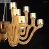 Lampade a sospensione Luci in legno massello Ristoranti Simple Chinese Creative LU630 ZL26