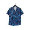 Chemise de designer bouton les chemises imprimées chemises de bowling hawaï chasses décontractées florales hommes slim fit courte robe à manches hawaïen t-shirt m-3xl u12