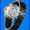 Zegarwatę najlepsze marka Mark Fairwhale luksusowe automatyczne zegarki mechaniczne mężczyźni moda Buiness Waterproof Tourbillon zegarek