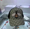 Дизайнерская мужская бейсболка женщина роскошная бренда Tiger Head Bee Snake Вышитые костяные шапки Sunbonnet Шляпа Sport Cap сетчатая кепки Trucker