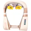 Massager Pearl Electrical Shiatsu Back Neck Shoulder Body Massager Infrared Heated 4D Kneading Car/Home Massage Shawl Device