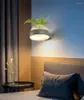 Lampade da parete Lampada da pianta creativa 12W LED Lampade da vaso in vetro Soggiorno Ristorante Scale Corridoio Sconce Home Decor