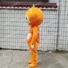 Simulatie Orange Mascot Costumes Cartoon Carnival Unisex volwassenen Outfit Verjaardagsfeestje Halloween Kerstmis Outdoor Outfit Suit