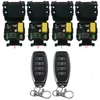 Commutateur AC220V 1CH 10A RF Télécommande sans fil Relais Système de sécurité Portes de garage Porte Volets électriques
