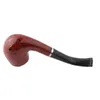 Smoking Pipes Dual purpose curved handle mini pipe iron pipe pot resin pipe