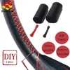 Tampas do volante Youen 37/38cm Capa de carro Diy Soft Leather Braid Design com kits de interior de agulha e rosca