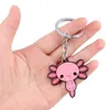 Schlüsselanhänger Axolotl Cute Stuff Anhänger Autoschlüssel Kette für Rucksack Schlüsselbund Schlüsselanhänger Halter Modeschmuck Accessoires Geschenke
