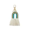 Ключевые кольца Женские ручные ручной работы Boho Rainbow Tassel Bag Bag Vange Gold Holder Fashion Sirew Will и Sandy 155 R2 Drod