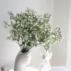 Dekorativa blommor 2 Bunches Plastic Artificial Gypsophila Bouquet Fake Living Room Decoration Simulation Flower Pink Babysbreath Plant