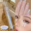 Lip Gloss HEALLOR Glitter Highlighter Liquid Eye Shadow Eyeliner Durable Waterproof Pearl Shiny Shake High Brighten Silkworm