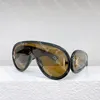 Tasarımcı Güneş Gözlüğü Lüks Dalga Erkekler Kadınlar Için Güneş Gözlüğü Açık Eğlence Seyahat Güneş Gözlükleri Altın Harf Tasarım Gözlükler Kutusu Ile 13 renk Maske