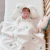 Oreillers né bébé oreiller de couchage coton concave nuage en forme de coussin ours broderie tête protection soutien oreiller d'allaitement infantile 230516