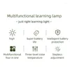 Lampade da tavolo Lampada ricaricabile Altoparlante Bluetooth Protezione degli occhi Sveglia Luci da lettura Comodino Camera da letto