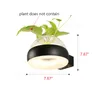 Lampade da parete Lampada da pianta creativa 12W LED Lampade da vaso in vetro Soggiorno Ristorante Scale Corridoio Sconce Home Decor