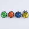 5.0CM Squishy Ball Fidget Toy Mesh Grape Ball Anti Stress Ventilation Balls Funny Squeeze Toys Soulagement du Stress Décompression Jouets