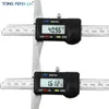 Vernier Calipers 0-150mm 6" Metric Imperial Digital Depth Vernier Caliper Micrometer Stainless Steel Electric Digital Depth Gauge 230516