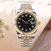 Luksusowe zegarki Watch na zegarek dla mężczyzny Pudełko AAA AAA Wysokość 36 mm 41 mm Tomatic Mechanical Luminous Montre Sapphire Blue Pink Multi Hydroood Na rękę