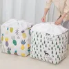 Förvaringspåsar rörliga verktyg Klädarrangemang Folding Basket Quilt Bag Dirty Box