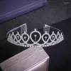 Coiffes Nombre Anniversaire Couronne Bandeau Mariée Mariage Mariage Alliage Bijoux